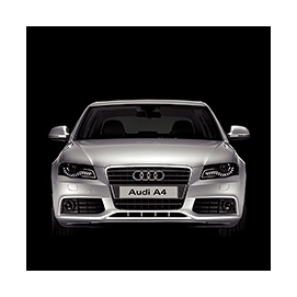 Новогодняя открытка Audi 2008